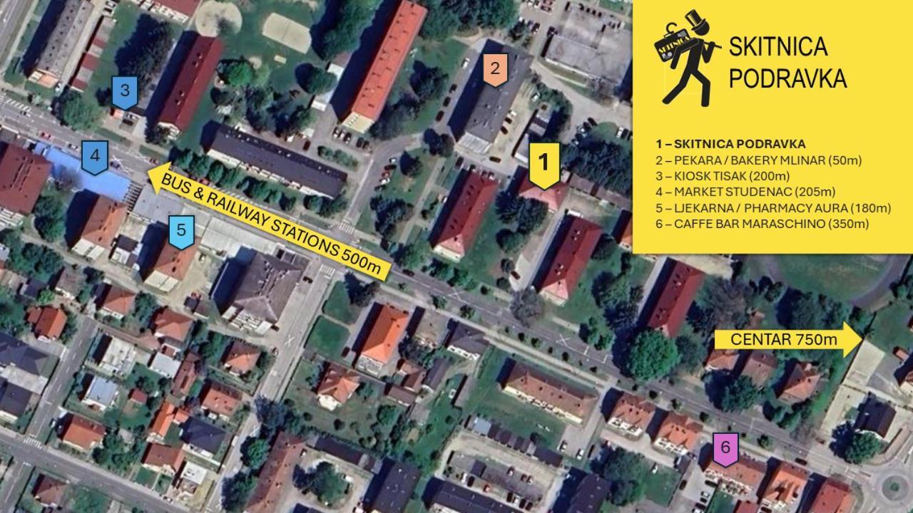 Skitnica Podravka Koprivnica Bagian luar foto